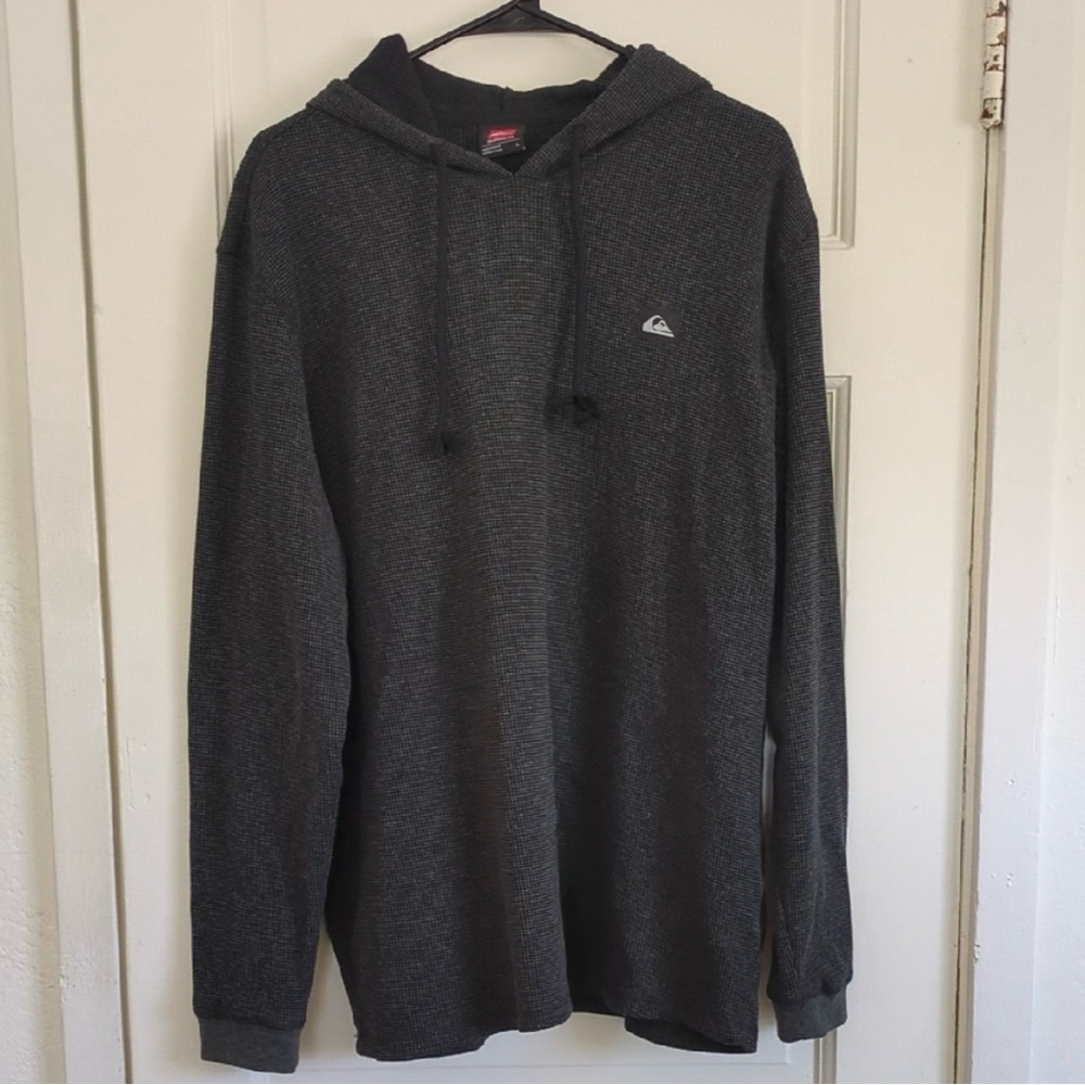 Quiksilver Men's Charcoal Hoodie